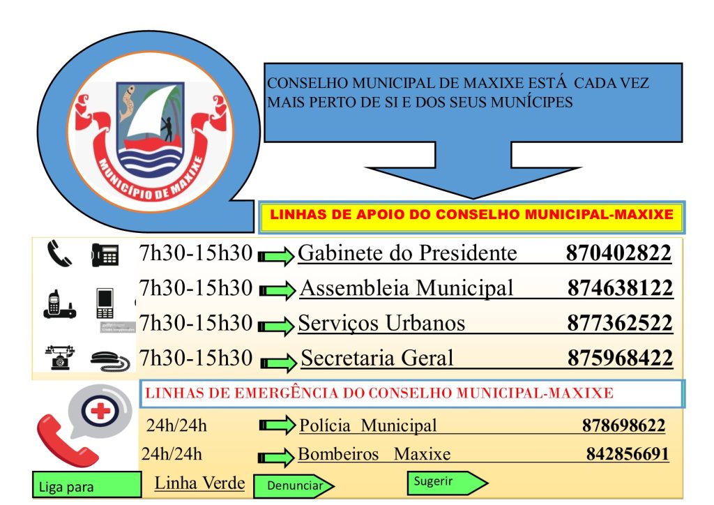 Clique para ver os contactos!